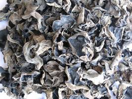 Dried White Black Fungus